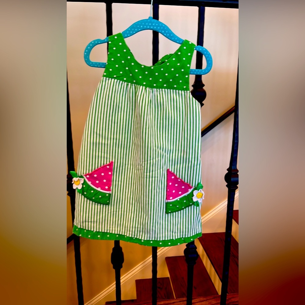 Peaches and cream dress